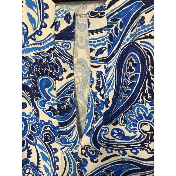 IBKÜL Womens Crew Dress Pippa Denim M Beach Swim Coastal - Picture 8 of 8